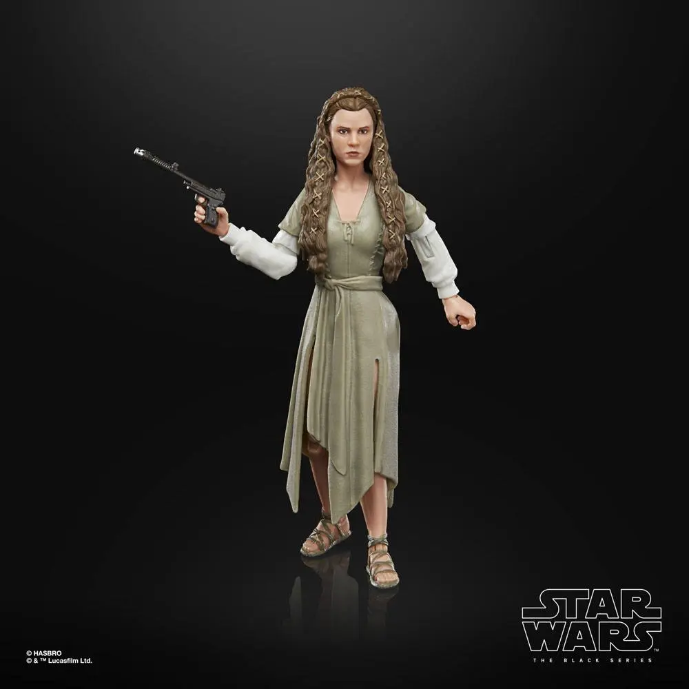 Star Wars Episode VI Black Series akcijska figura 2022 Princess Leia (Ewok Village) 15 cm fotografija izdelka