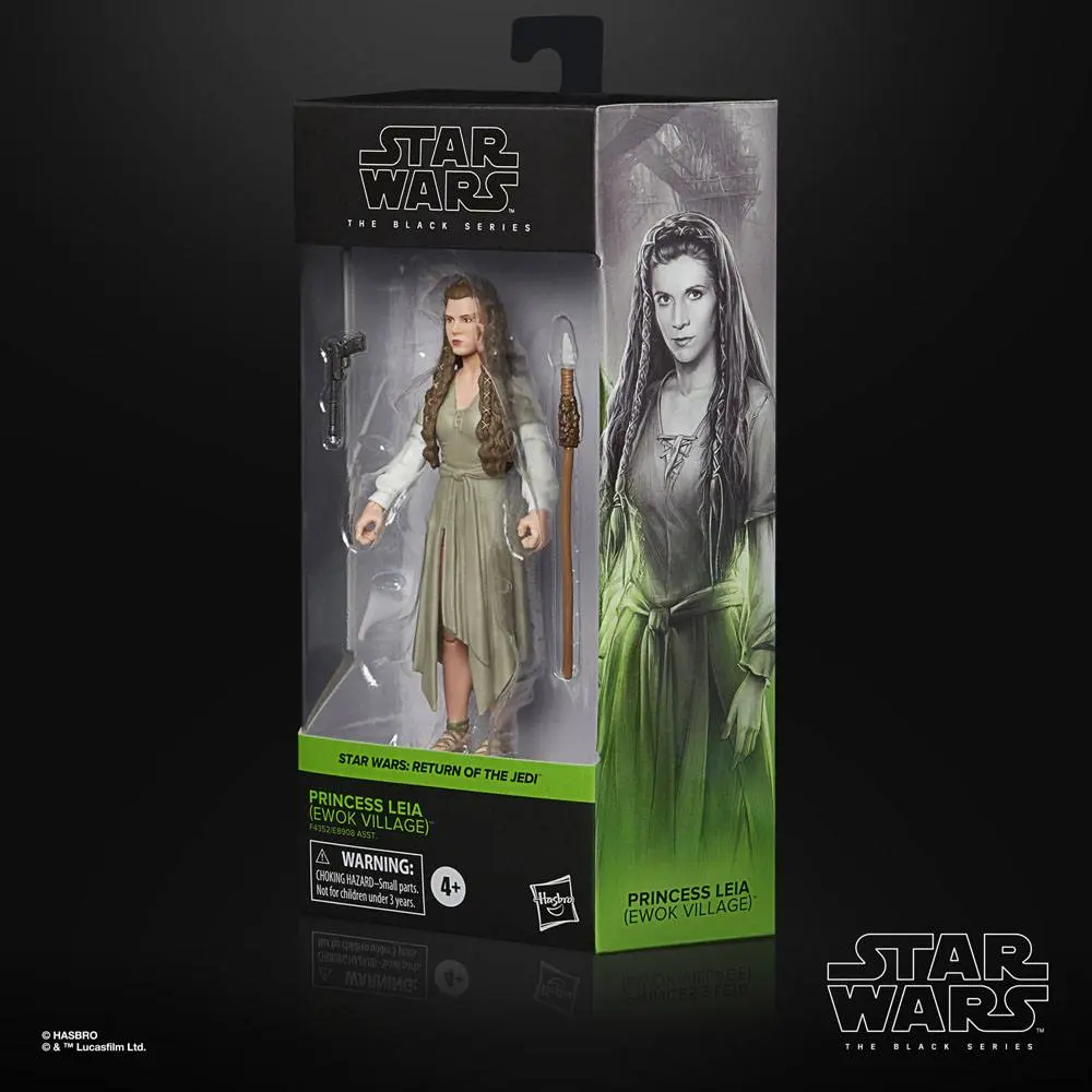 Star Wars Episode VI Black Series akcijska figura 2022 Princess Leia (Ewok Village) 15 cm fotografija izdelka