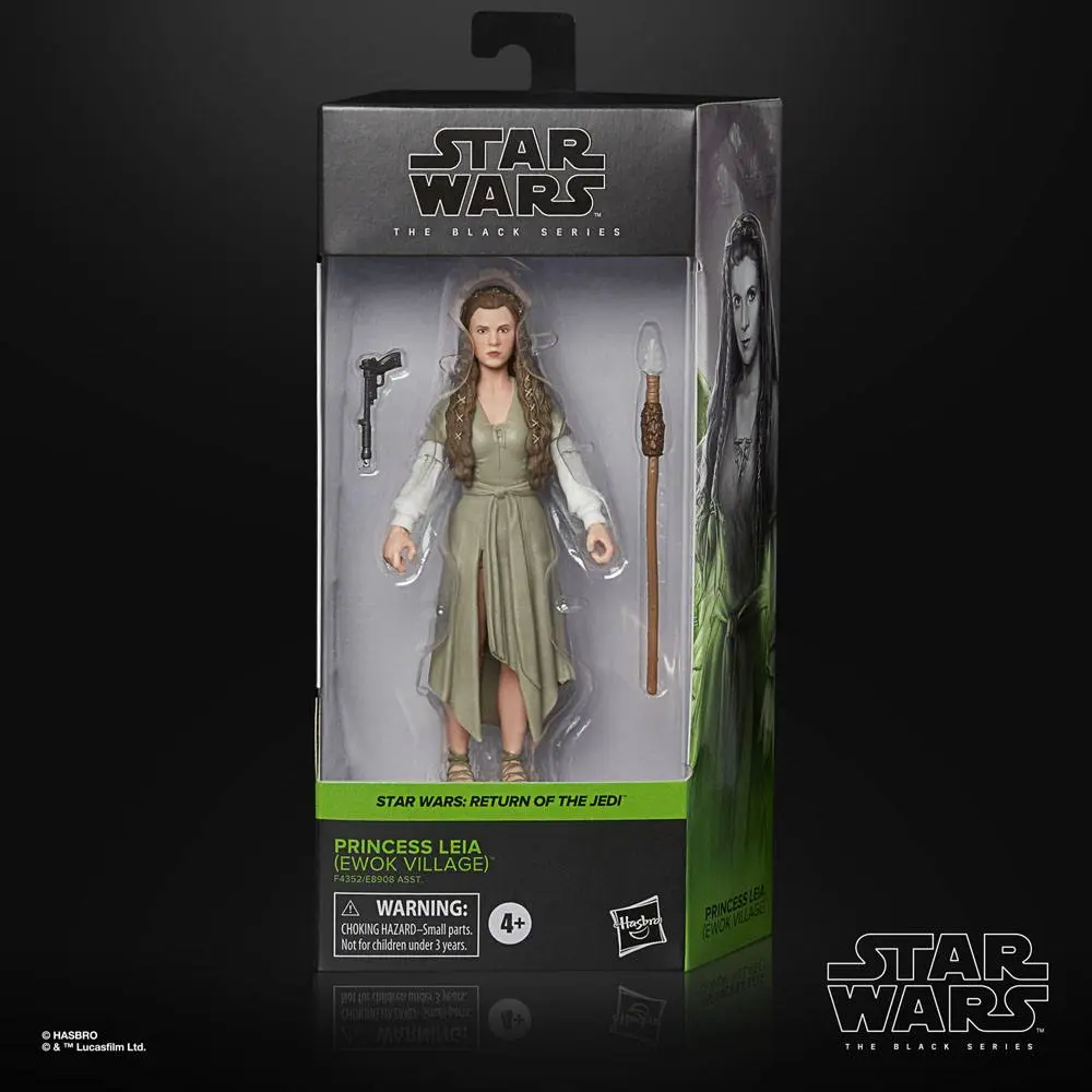 Star Wars Episode VI Black Series akcijska figura 2022 Princess Leia (Ewok Village) 15 cm fotografija izdelka