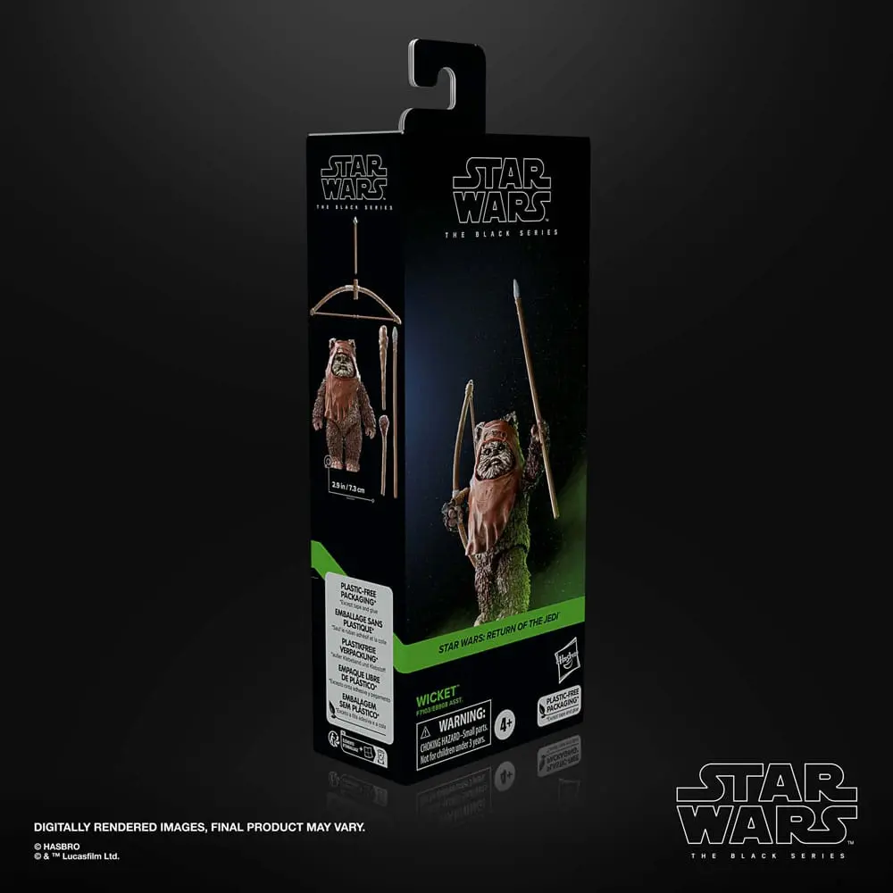 Star Wars: Epizoda VI Black Series Akcijska Figura Wicket fotografija izdelka