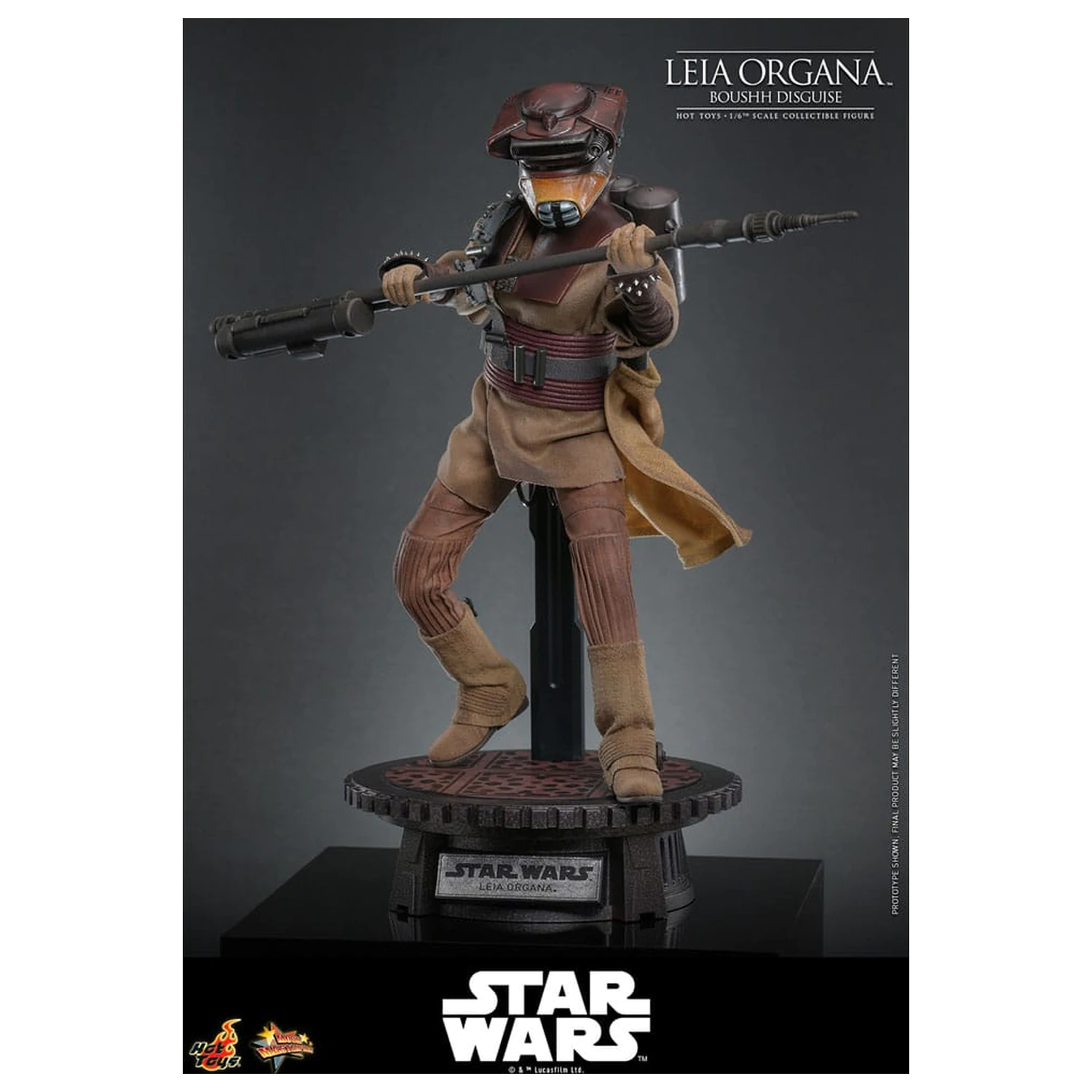 Star Wars Episode VI Movie Masterpiece Akcijska figura 1/6 Leia Organa (Boushh Disguise) 27 cm fotografija izdelka