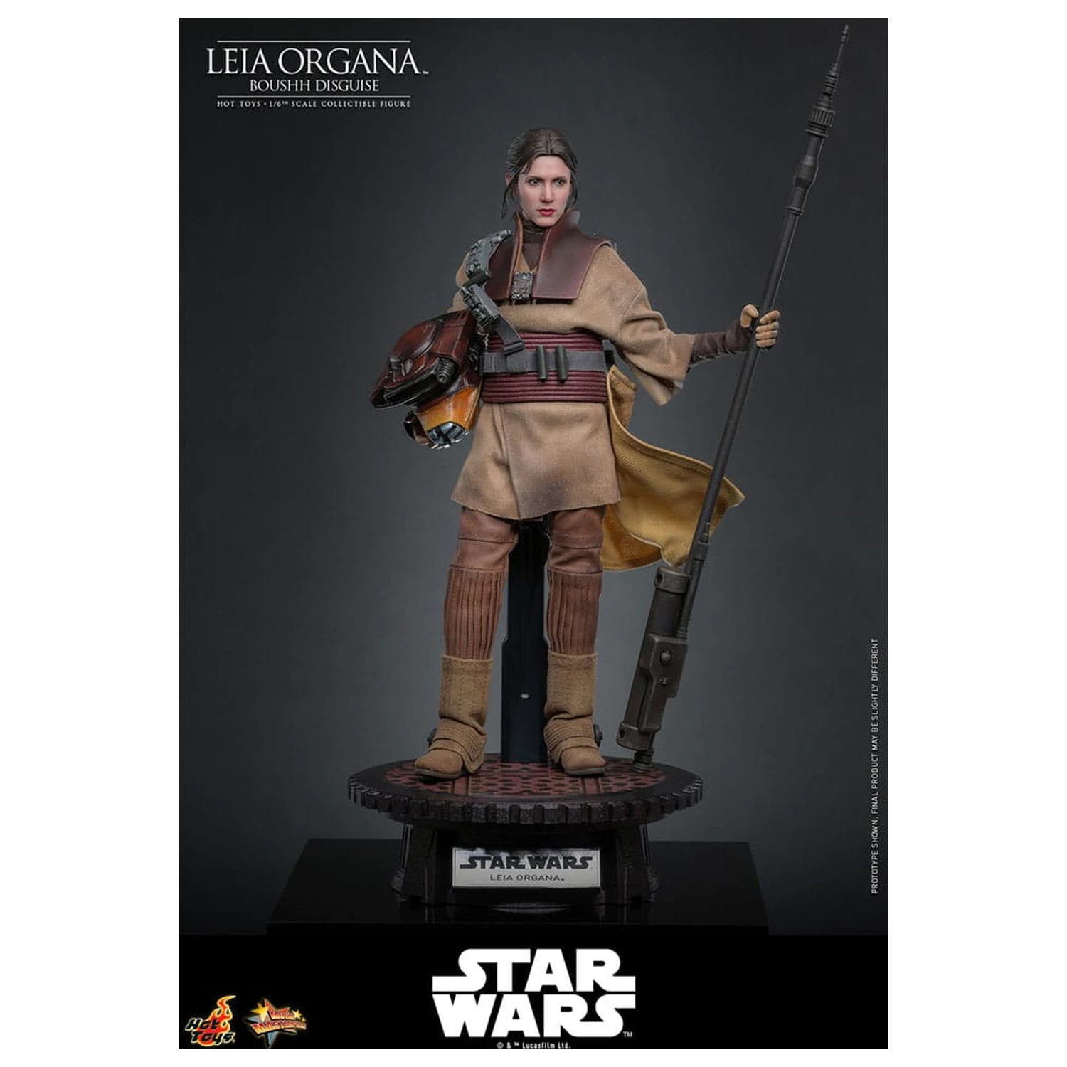 Star Wars Episode VI Movie Masterpiece Akcijska figura 1/6 Leia Organa (Boushh Disguise) 27 cm fotografija izdelka
