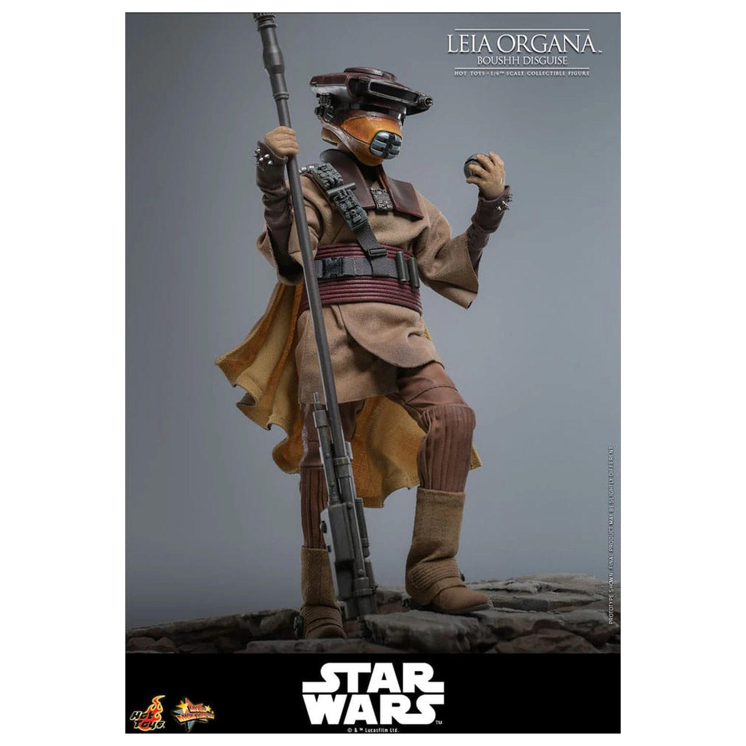 Star Wars Episode VI Movie Masterpiece Akcijska figura 1/6 Leia Organa (Boushh Disguise) 27 cm fotografija izdelka