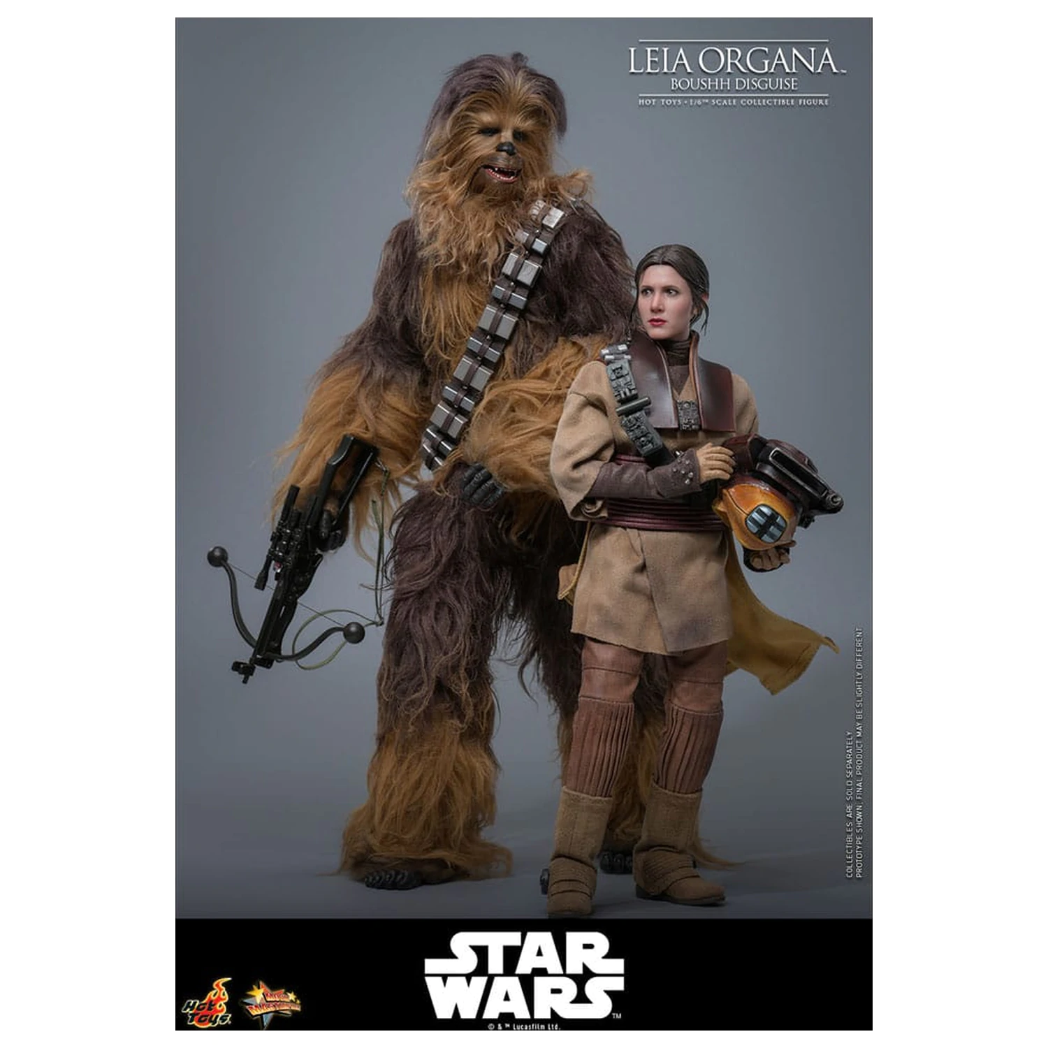 Star Wars Episode VI Movie Masterpiece Akcijska figura 1/6 Leia Organa (Boushh Disguise) 27 cm fotografija izdelka