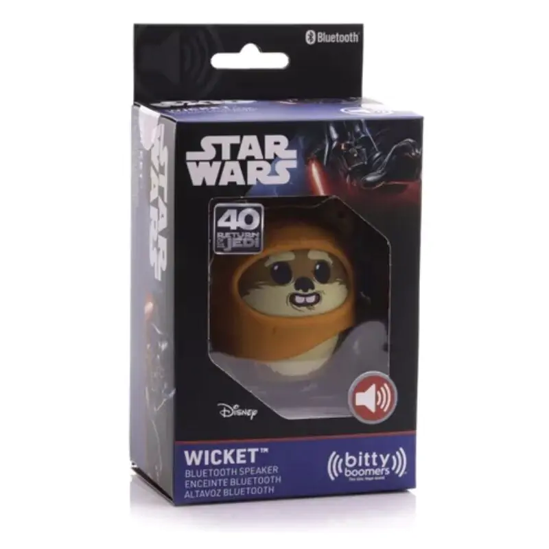 Star Wars Ewok Wicket Bitty Boomers Mini Bluetooth zvočnik fotografija izdelka