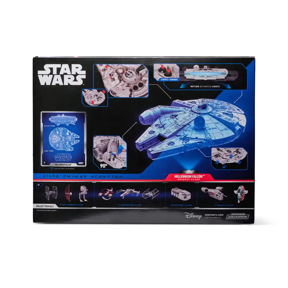 Star Wars Feature Vozilo s Figuro Millennium Falcon 23 cm fotografija izdelka