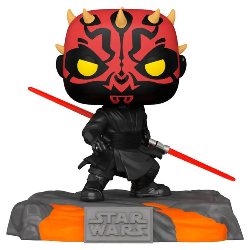 Star Wars POP! Deluxe Vinilna Figura Red Saber Series Volume 1: Darth Maul(GW) 9 cm fotografija izdelka