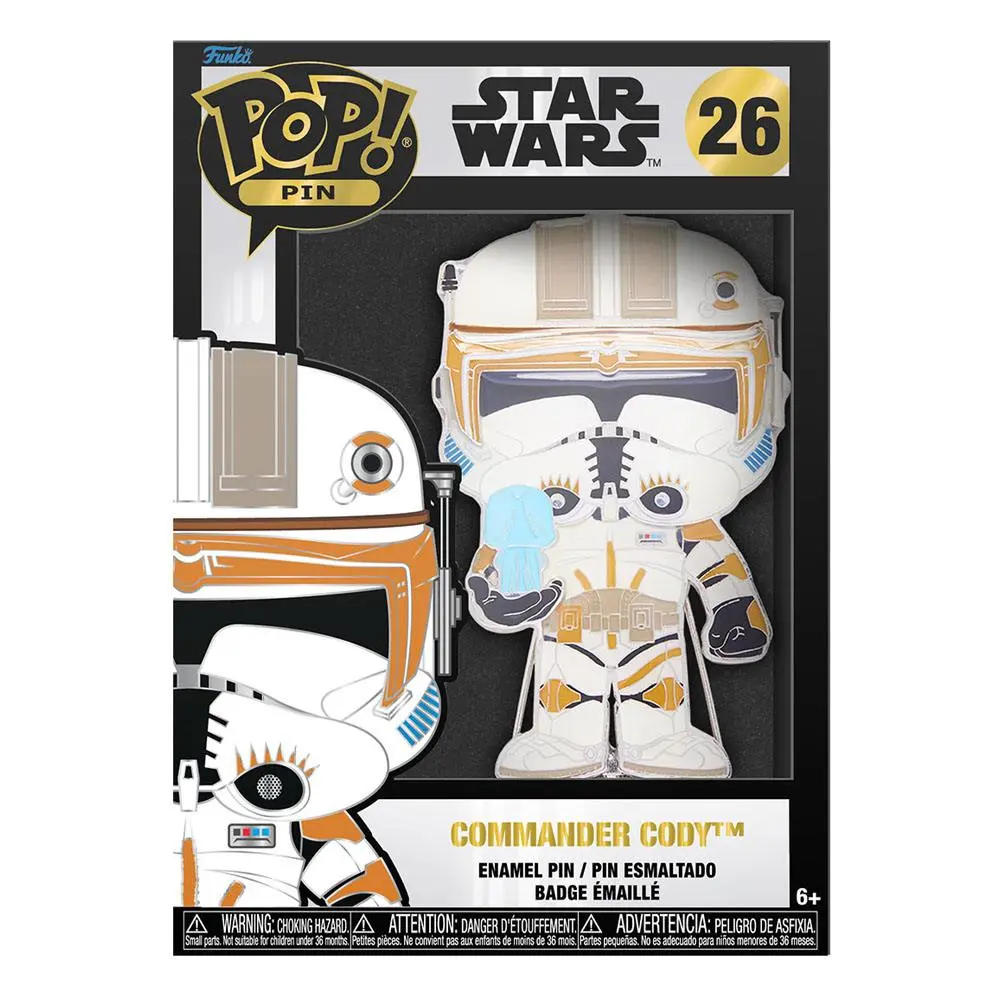 Star Wars POP! Emajlirana priponka Commander Cody 10 cm fotografija izdelka