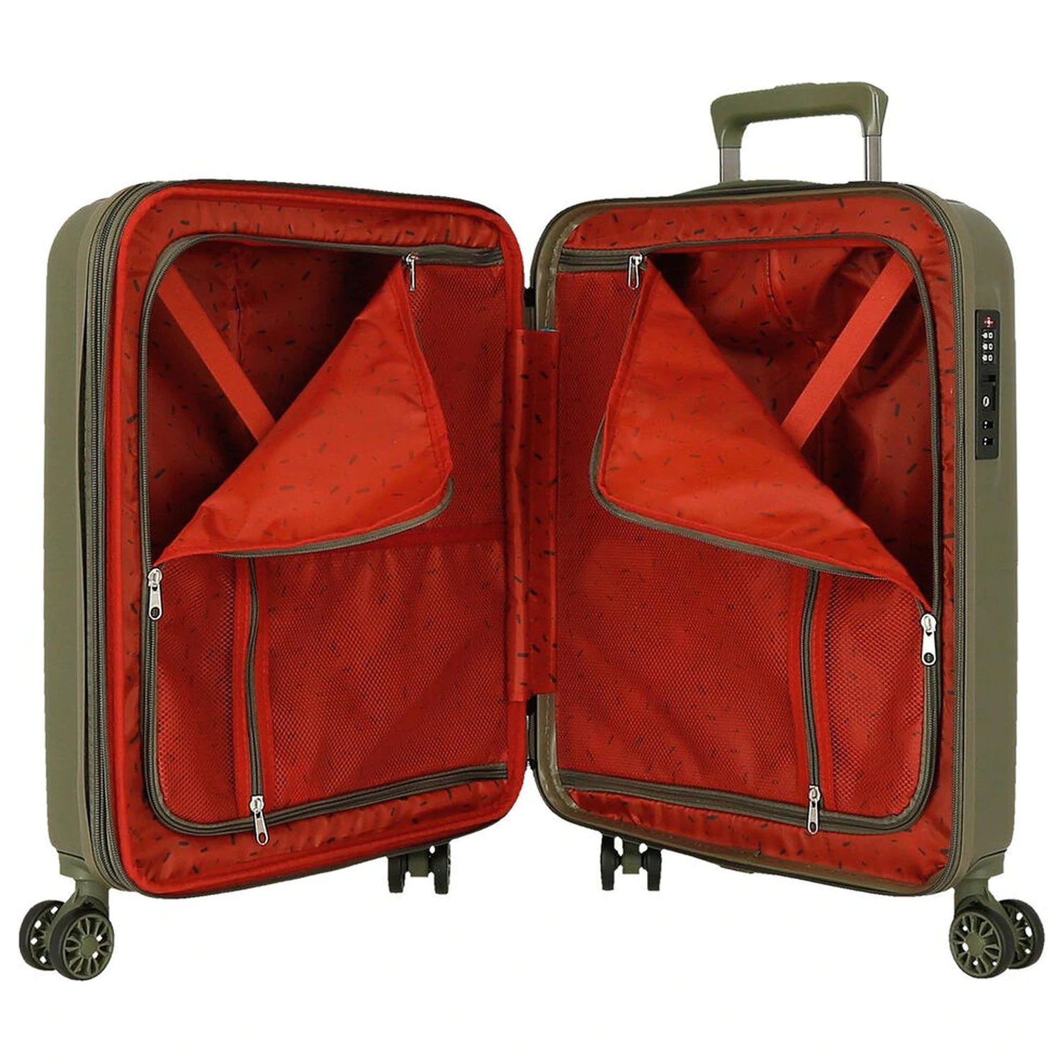 Star Wars zelen ABS potovalni kovček 55cm fotografija izdelka