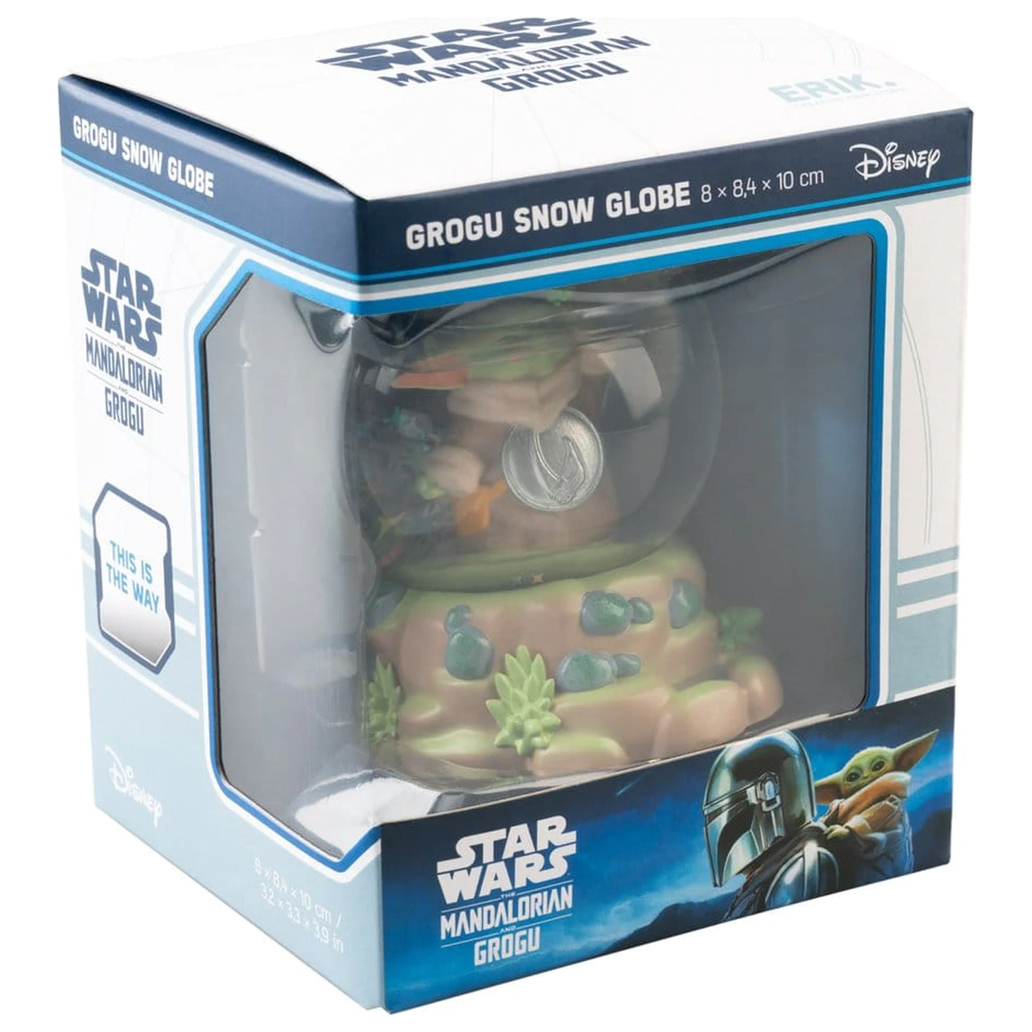 Star Wars Snežna krogla Grogu 10 cm fotografija izdelka