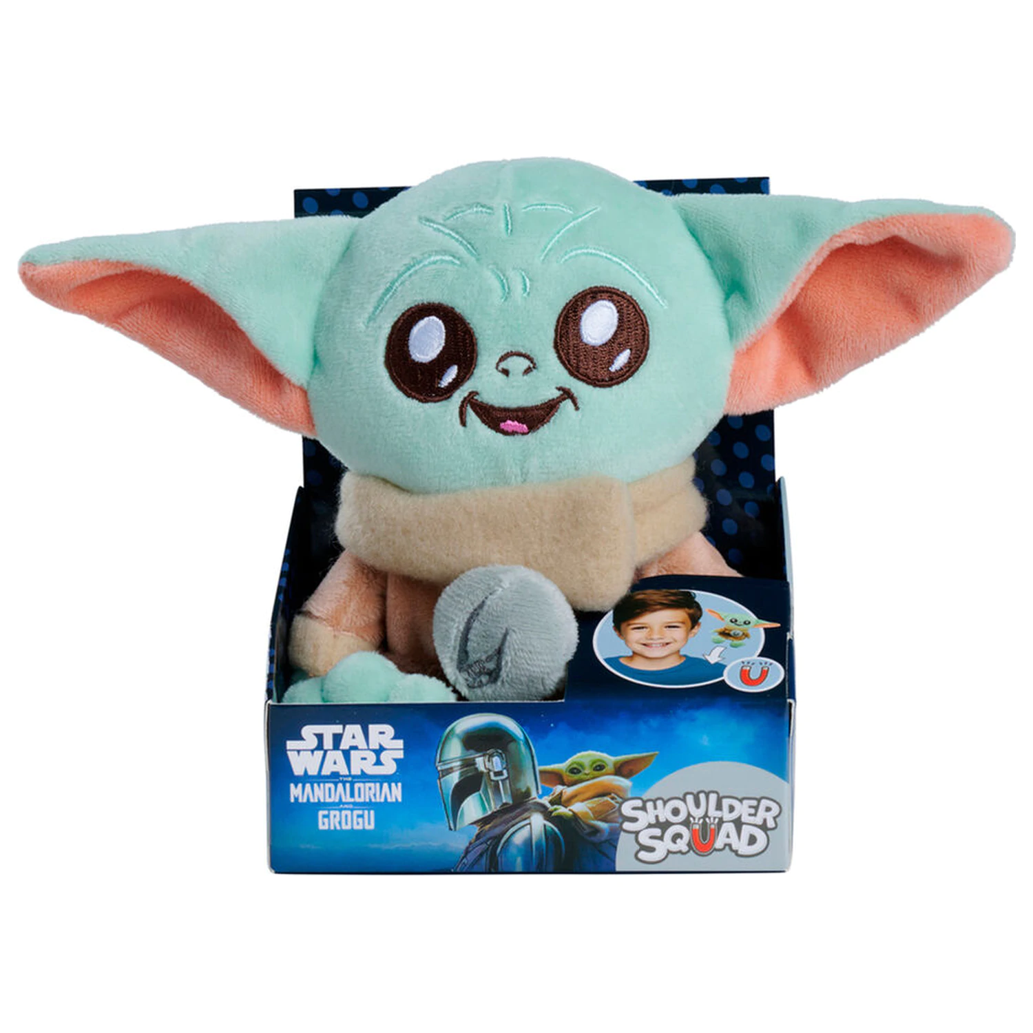Star Wars Grogu plišasta igrača za na ramo 12 cm fotografija izdelka