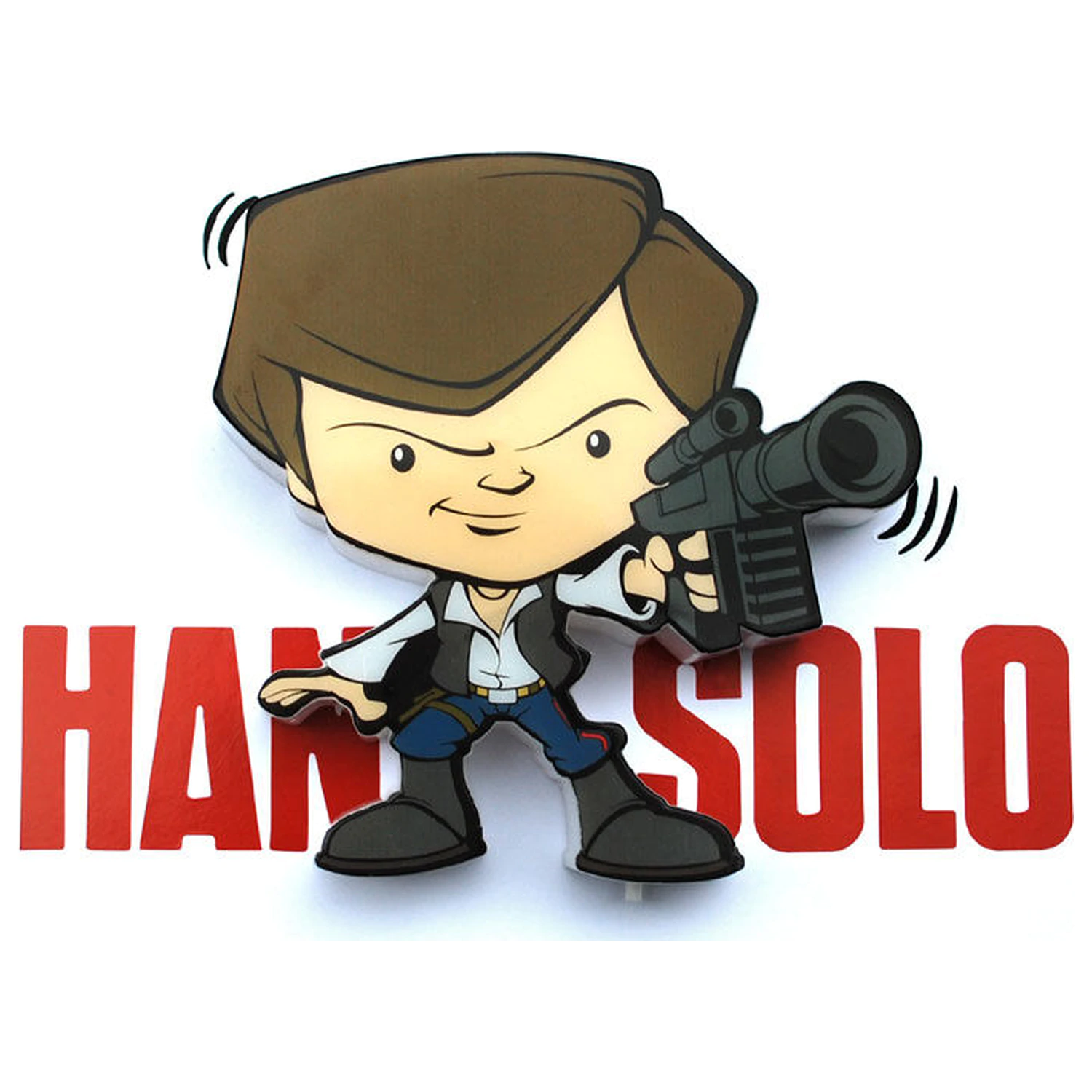 Star Wars Hans Solo 3D lučka FX mini svetilka fotografija izdelka