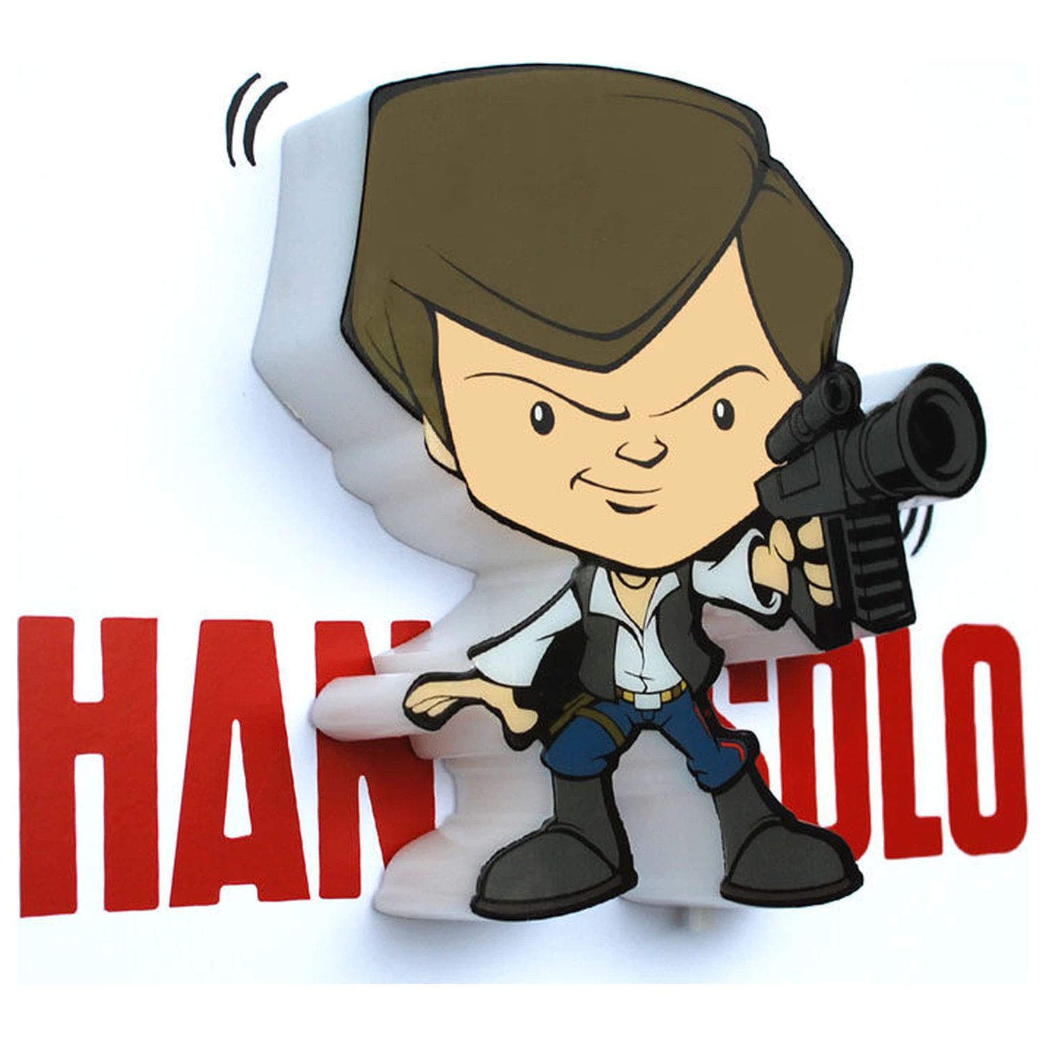 Star Wars Hans Solo 3D lučka FX mini svetilka fotografija izdelka