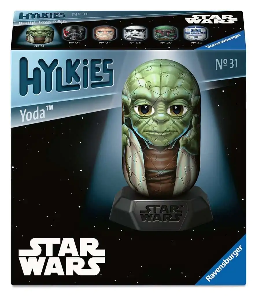 Star Wars Hylkies 3D sestavljanka Yoda (55 kosov) fotografija izdelka