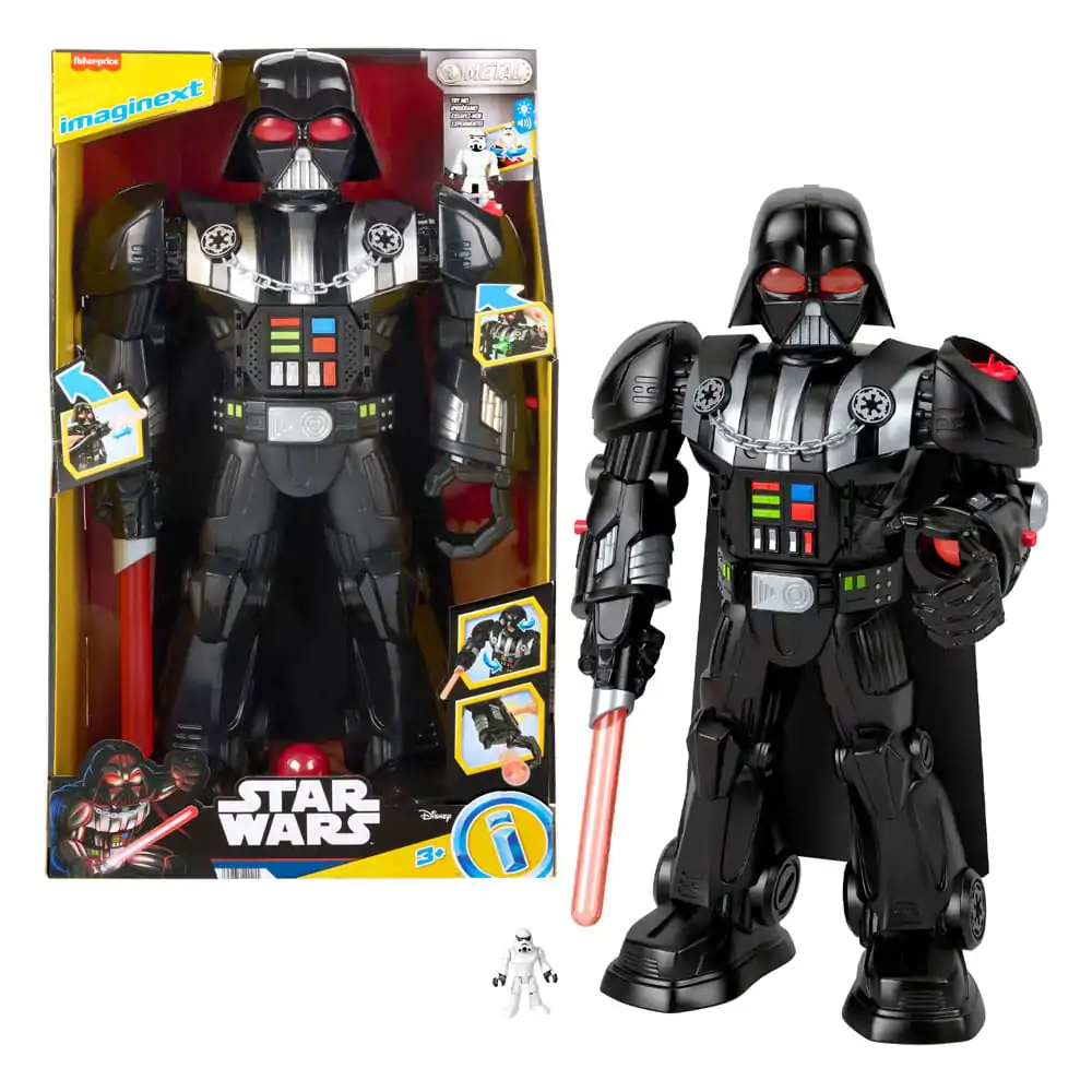 Star Wars Imaginext Elektronska figura / Set za igranje Darth Vader Bot 68 cm fotografija izdelka