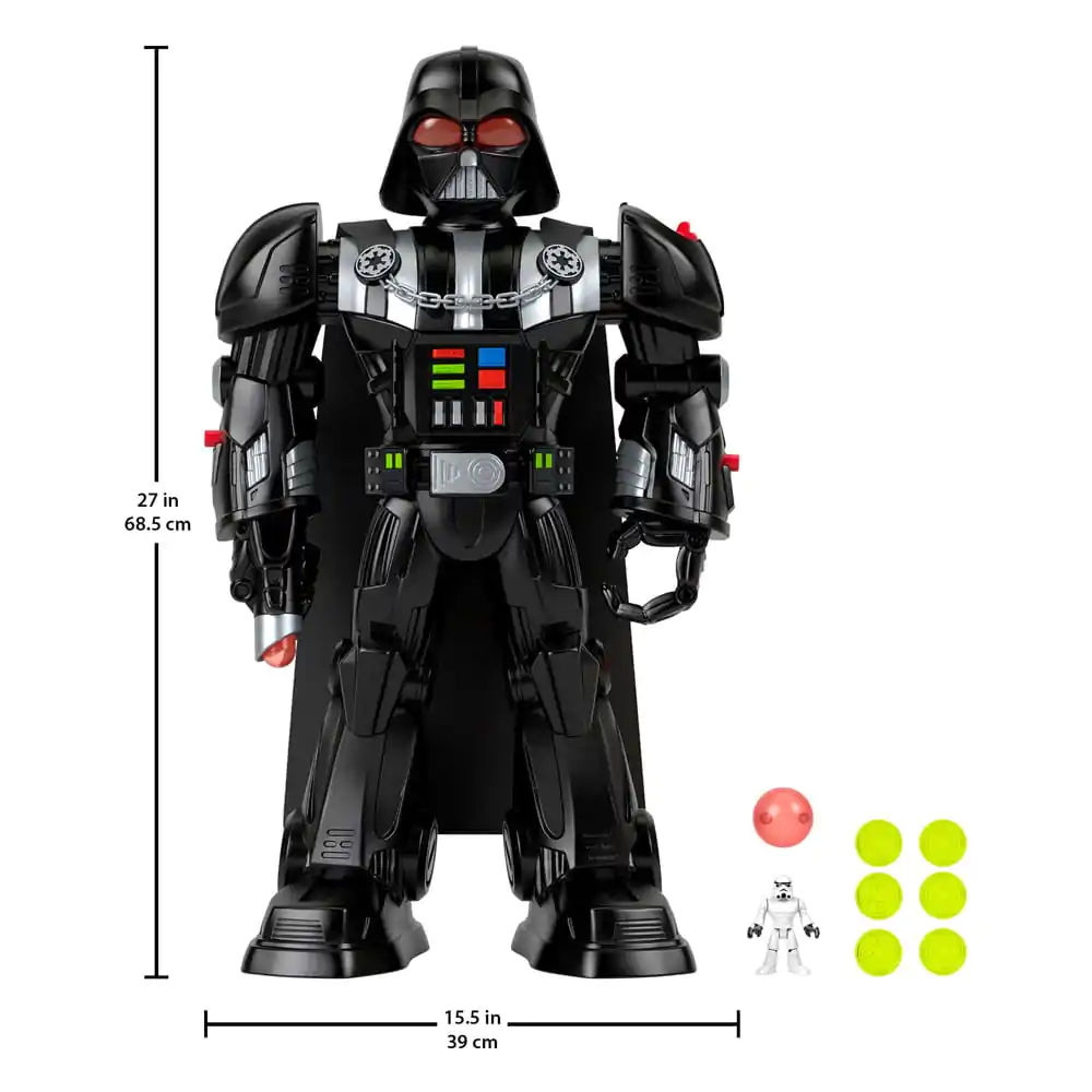 Star Wars Imaginext Elektronska figura / Set za igranje Darth Vader Bot 68 cm fotografija izdelka