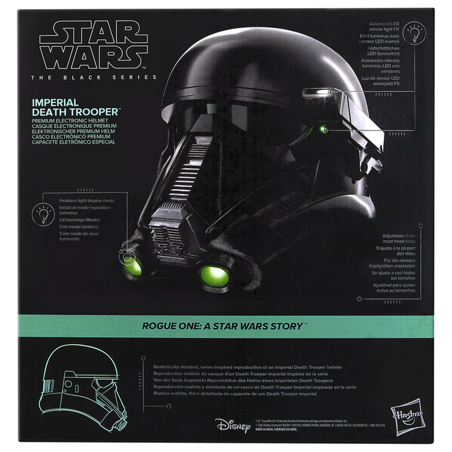 Star Wars Imperial Death Trooper Elektronska čelada fotografija izdelka