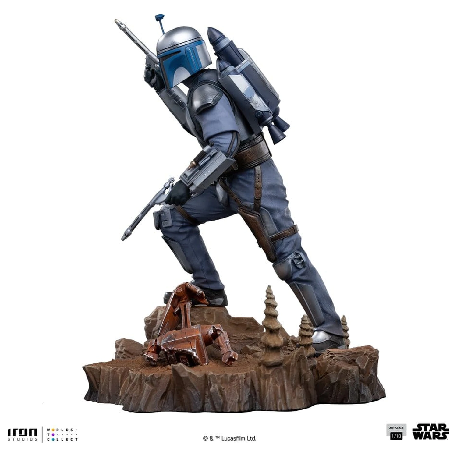 Star Wars Jango Fett Art Scale kip 1/10 Jango Fett fotografija izdelka