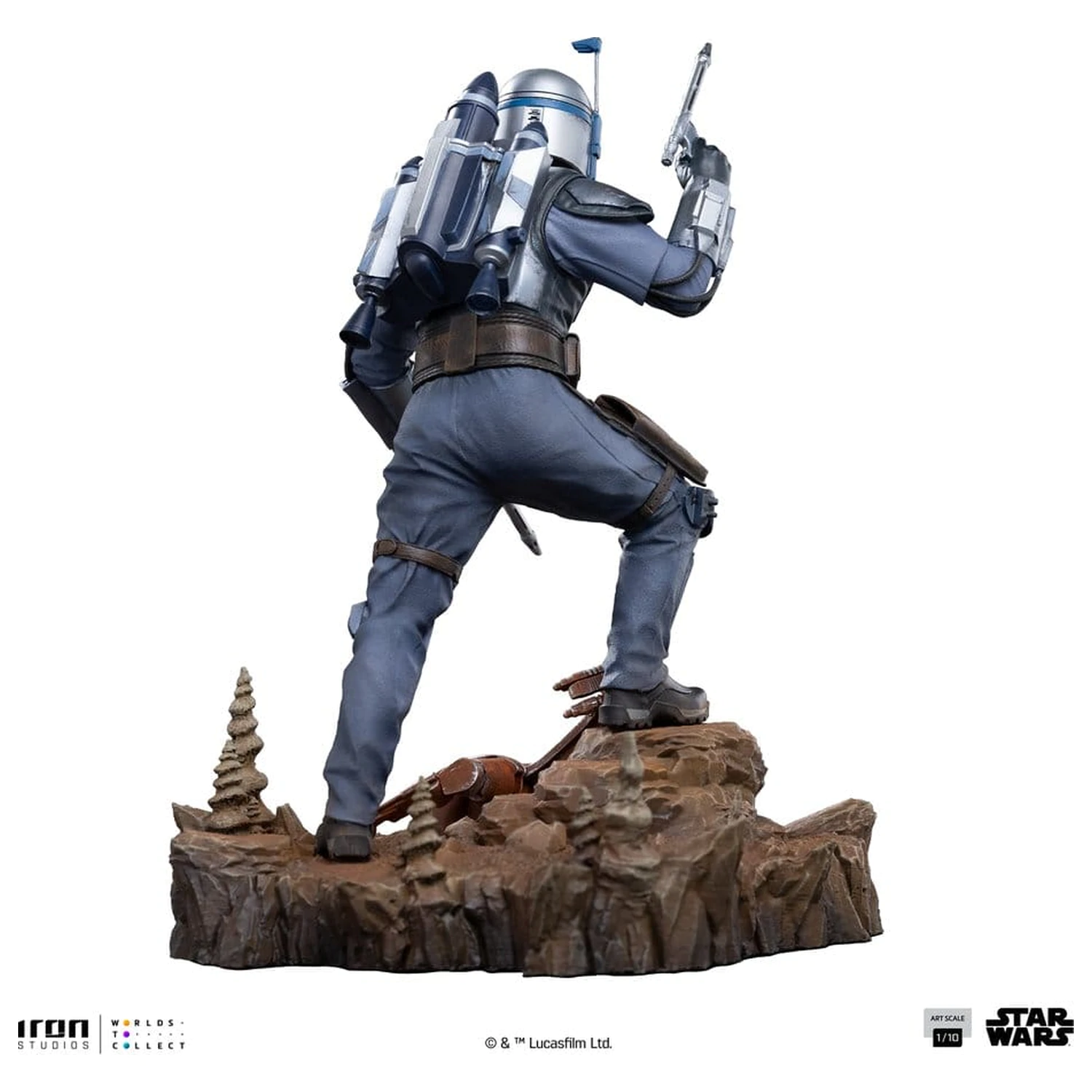 Star Wars Jango Fett Art Scale kip 1/10 Jango Fett fotografija izdelka