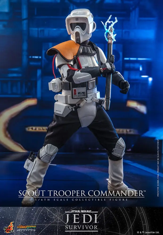 Star Wars: Jedi Survivor Videogame Masterpiece akcijska figura 1/6 Scout Trooper Commander 30 cm fotografija izdelka