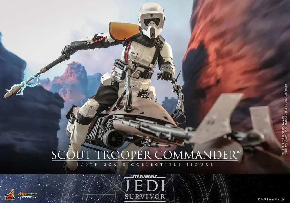 Star Wars: Jedi Survivor Videogame Masterpiece akcijska figura 1/6 Scout Trooper Commander 30 cm fotografija izdelka