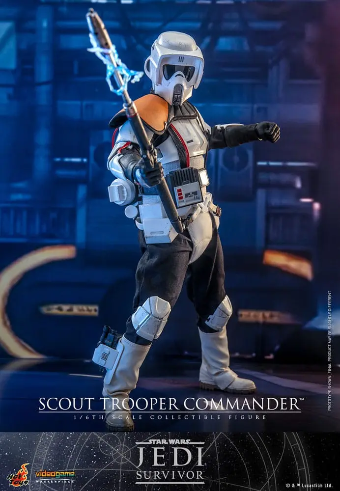 Star Wars: Jedi Survivor Videogame Masterpiece akcijska figura 1/6 Scout Trooper Commander 30 cm fotografija izdelka