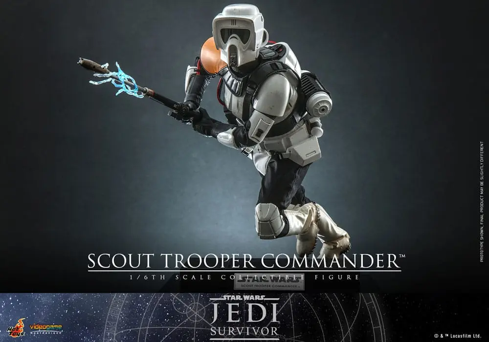 Star Wars: Jedi Survivor Videogame Masterpiece akcijska figura 1/6 Scout Trooper Commander 30 cm fotografija izdelka