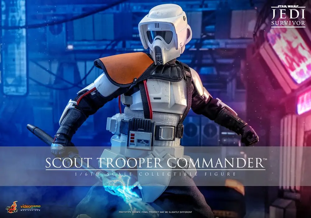 Star Wars: Jedi Survivor Videogame Masterpiece akcijska figura 1/6 Scout Trooper Commander 30 cm fotografija izdelka