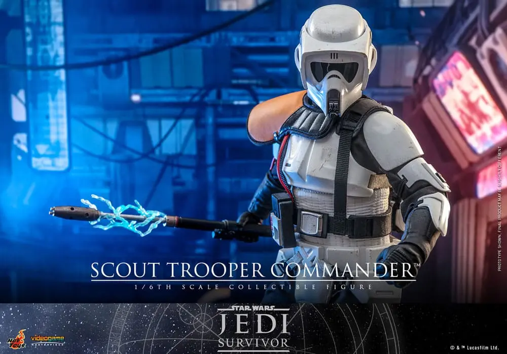 Star Wars: Jedi Survivor Videogame Masterpiece akcijska figura 1/6 Scout Trooper Commander 30 cm fotografija izdelka