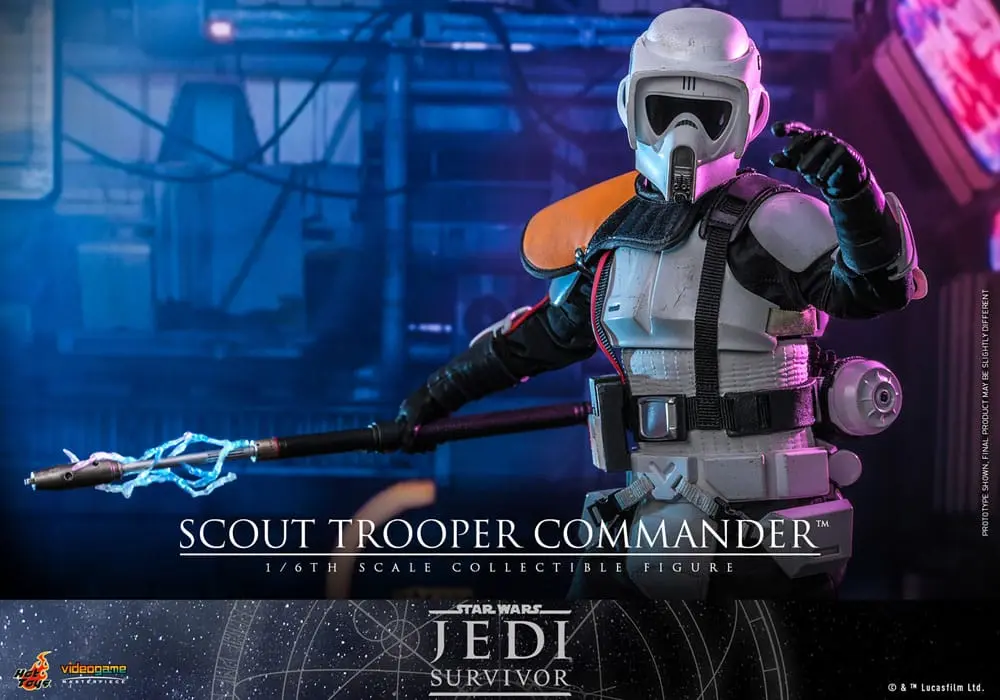 Star Wars: Jedi Survivor Videogame Masterpiece akcijska figura 1/6 Scout Trooper Commander 30 cm fotografija izdelka