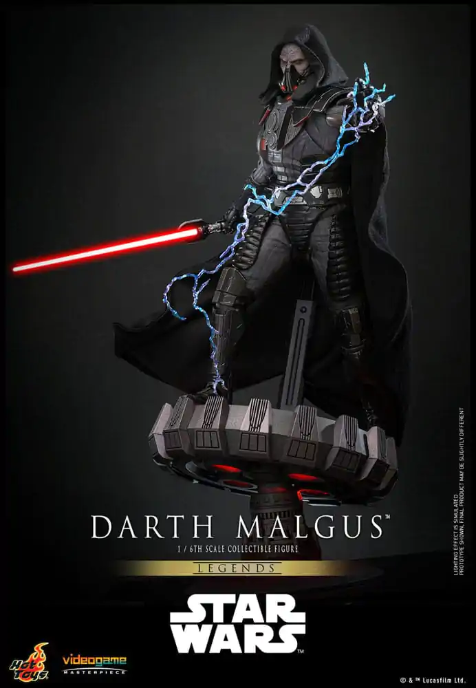 Star Wars Legends Videogame Masterpiece akcijska figura 1/6 Darth Malgus 34 cm fotografija izdelka