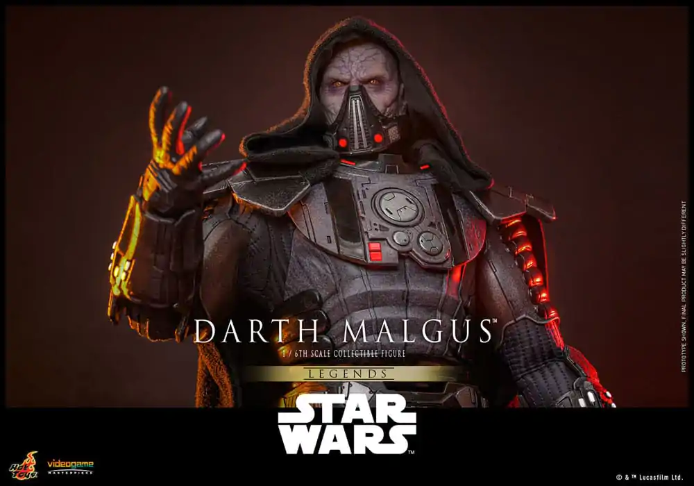 Star Wars Legends Videogame Masterpiece akcijska figura 1/6 Darth Malgus 34 cm fotografija izdelka