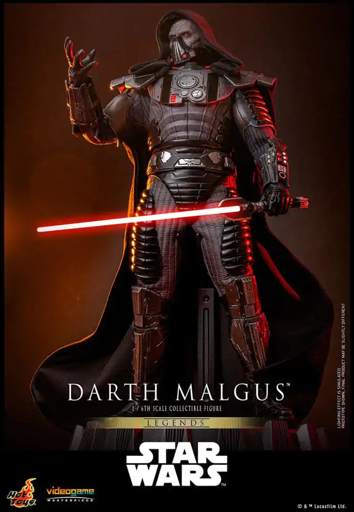 Star Wars Legends Videogame Masterpiece akcijska figura 1/6 Darth Malgus 34 cm fotografija izdelka