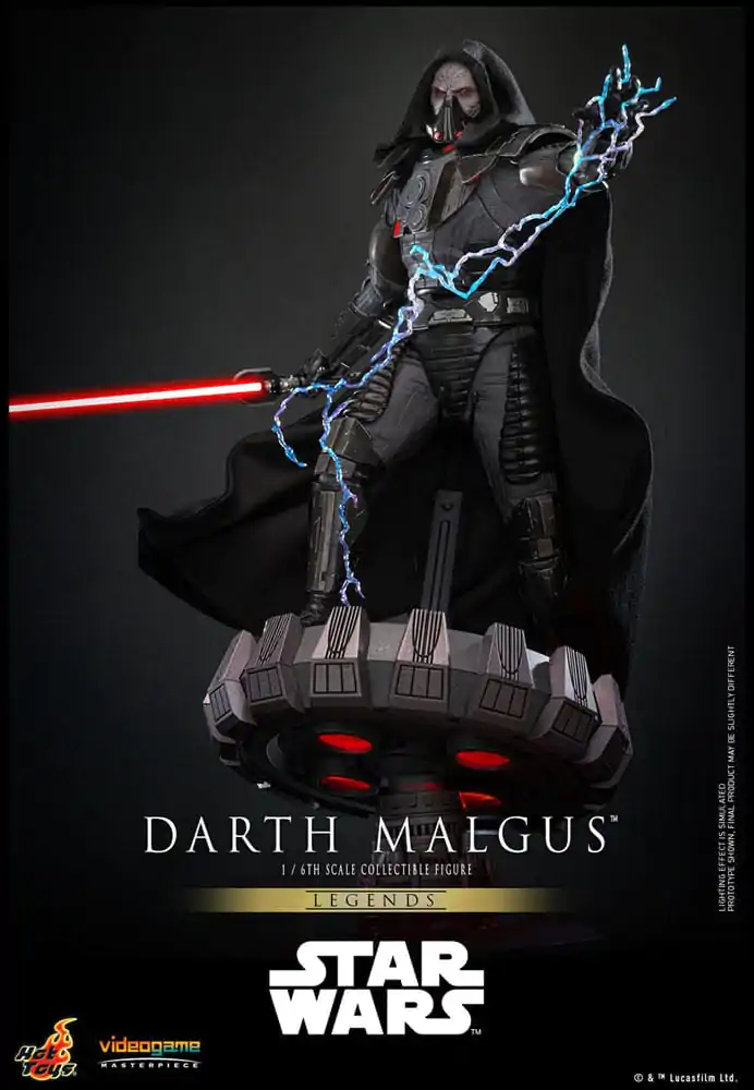 Star Wars Legends Videogame Masterpiece akcijska figura 1/6 Darth Malgus 34 cm fotografija izdelka