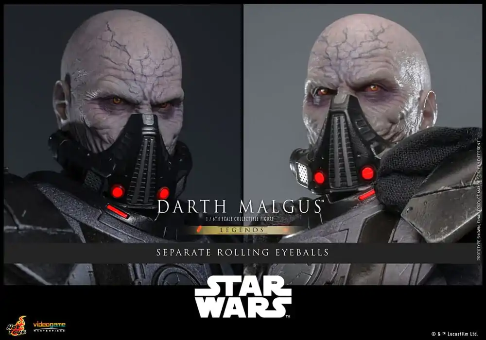 Star Wars Legends Videogame Masterpiece akcijska figura 1/6 Darth Malgus 34 cm fotografija izdelka