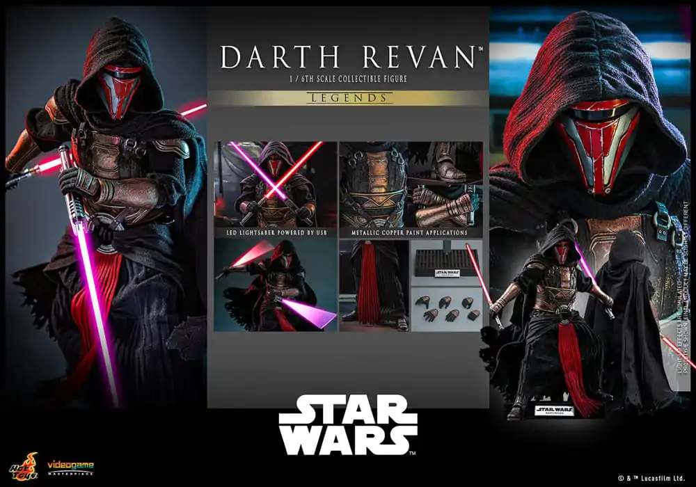 Star Wars Legends Videogame Masterpiece Akcijska Figura 1/6 Darth Revan 31 cm fotografija izdelka