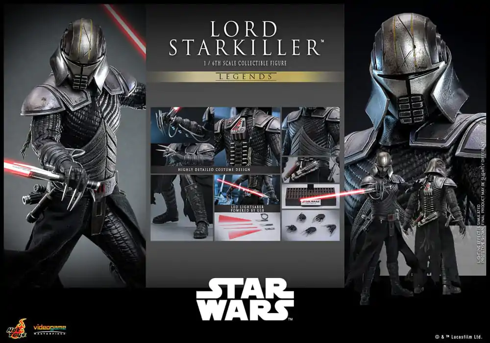 Star Wars Legends Videogame Masterpiece Akcijska Figura 1/6 Lord Starkiller 31 cm fotografija izdelka