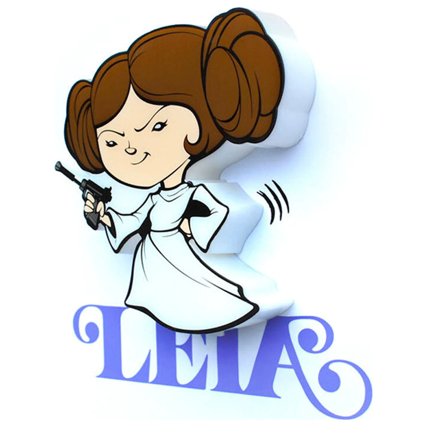 Star Wars Leia 3D Light FX mini svetilka fotografija izdelka
