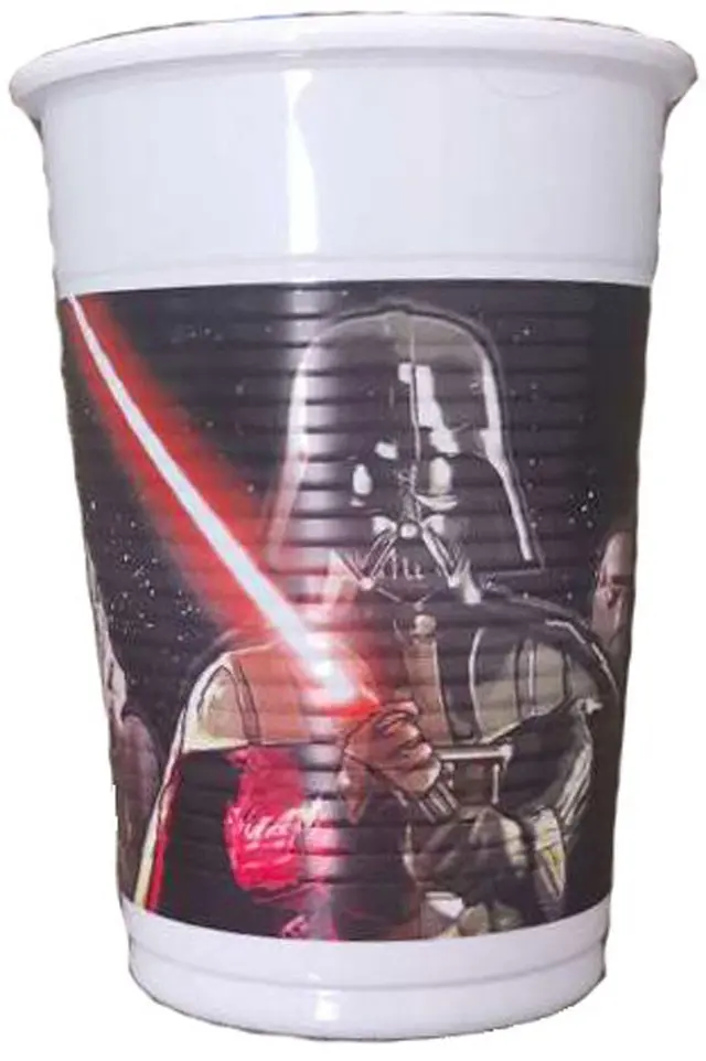 Star Wars Lightsaber plastični kozarci 8-paket 200 ml fotografija izdelka