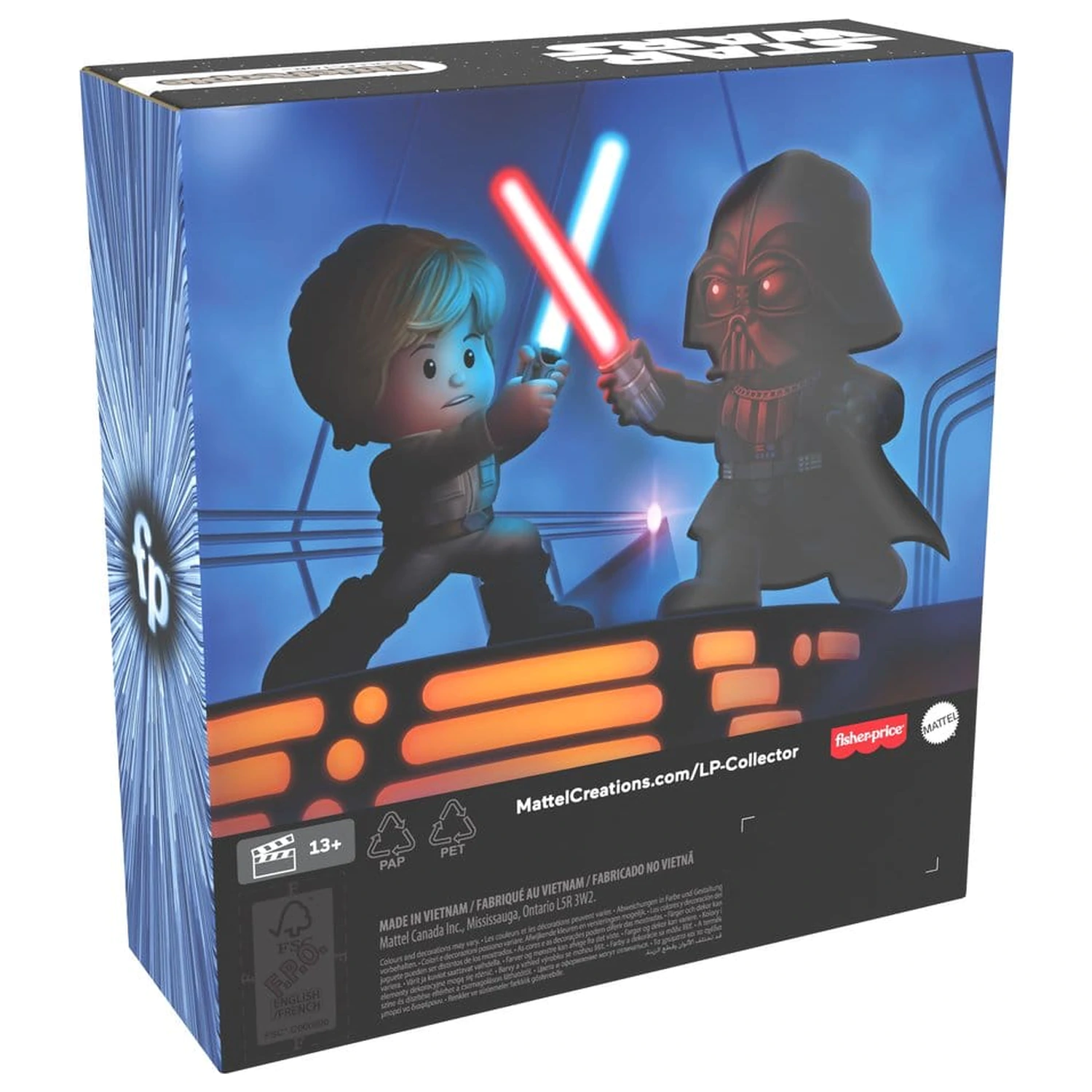 Star Wars Little People Collector Mini figura 2-paket I Am Your Father 7 cm fotografija izdelka