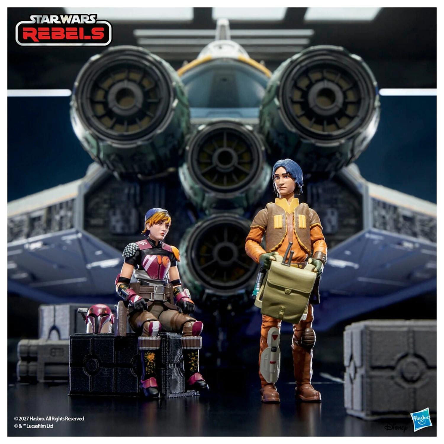 Star Wars Lothal Rebel komplet 3 figurice 9,5 cm fotografija izdelka