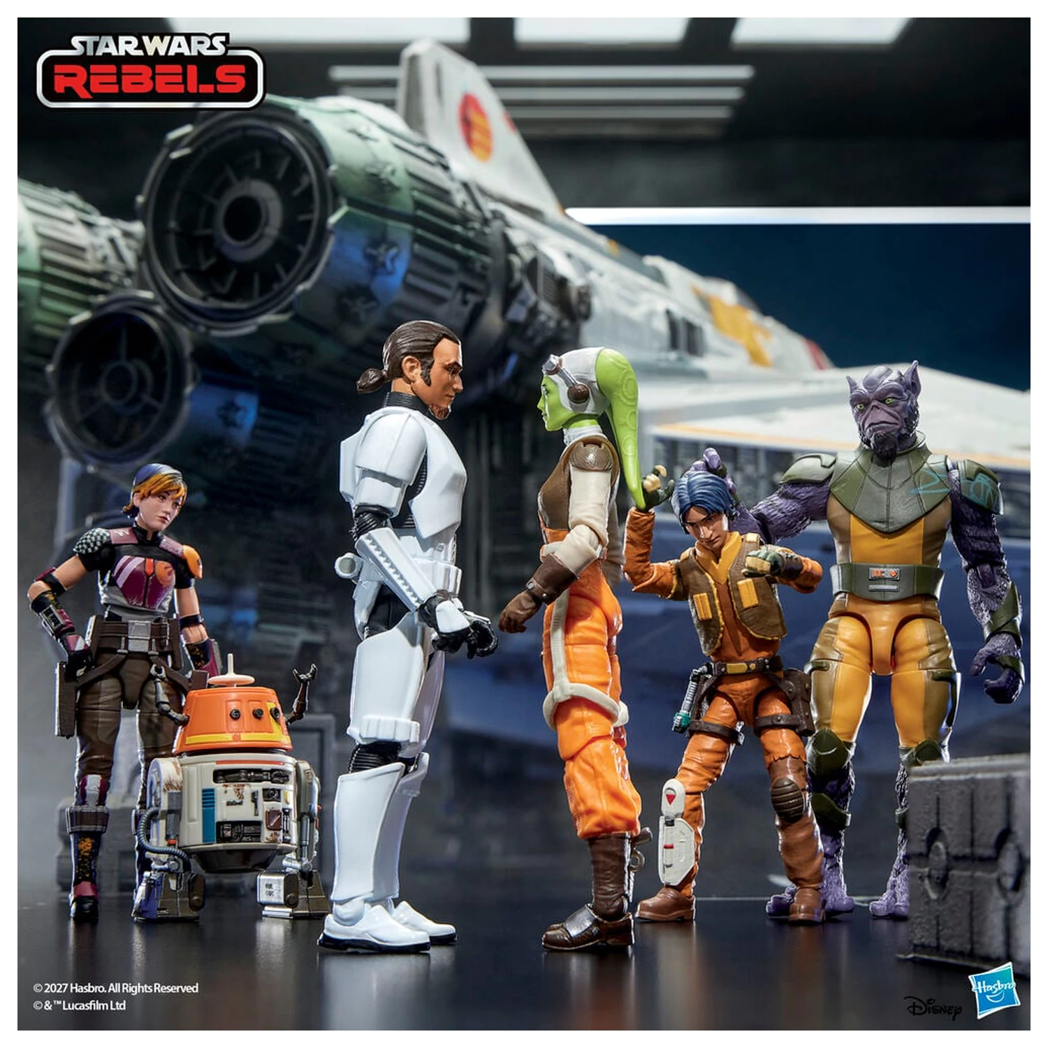 Star Wars Lothal Rebel komplet 3 figurice 9,5 cm fotografija izdelka
