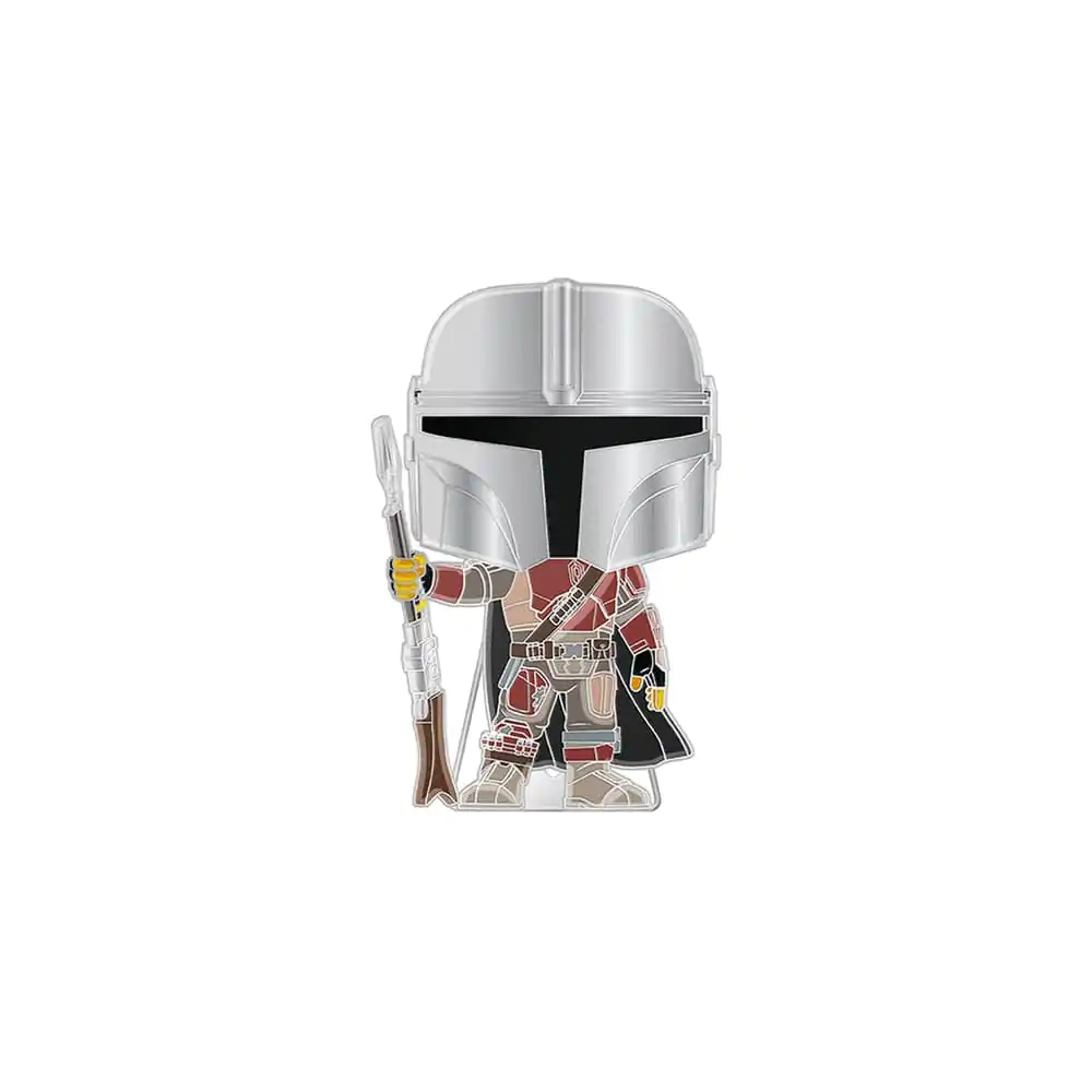 Star Wars Loungefly POP! Emajliran Pin Mando 10 cm fotografija izdelka