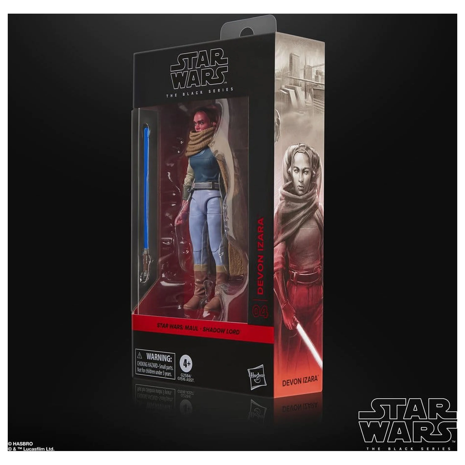 Star Wars: Maul - Shadow Lord Black Series akcijska figura Devon Izara 15 cm fotografija izdelka