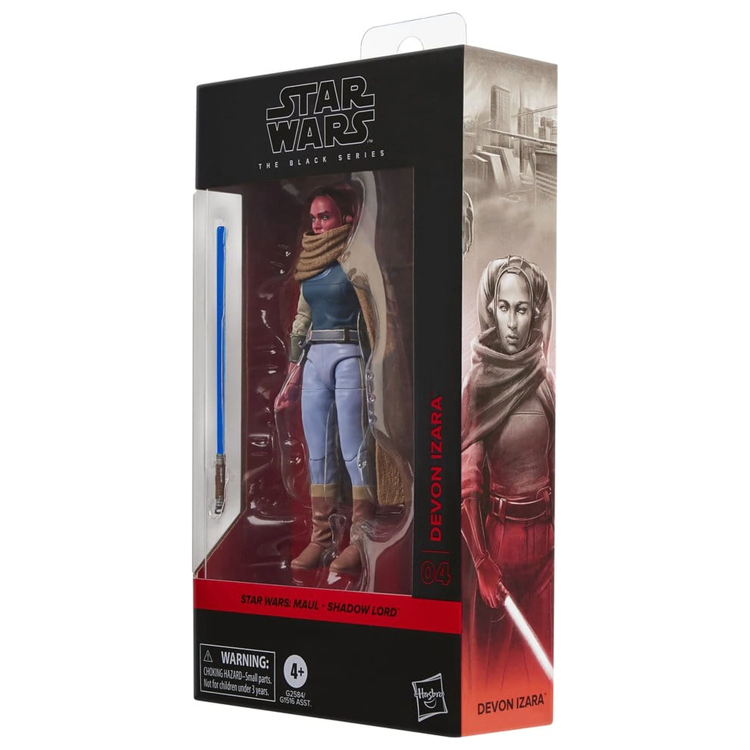 Star Wars: Maul - Shadow Lord Black Series akcijska figura Devon Izara 15 cm fotografija izdelka