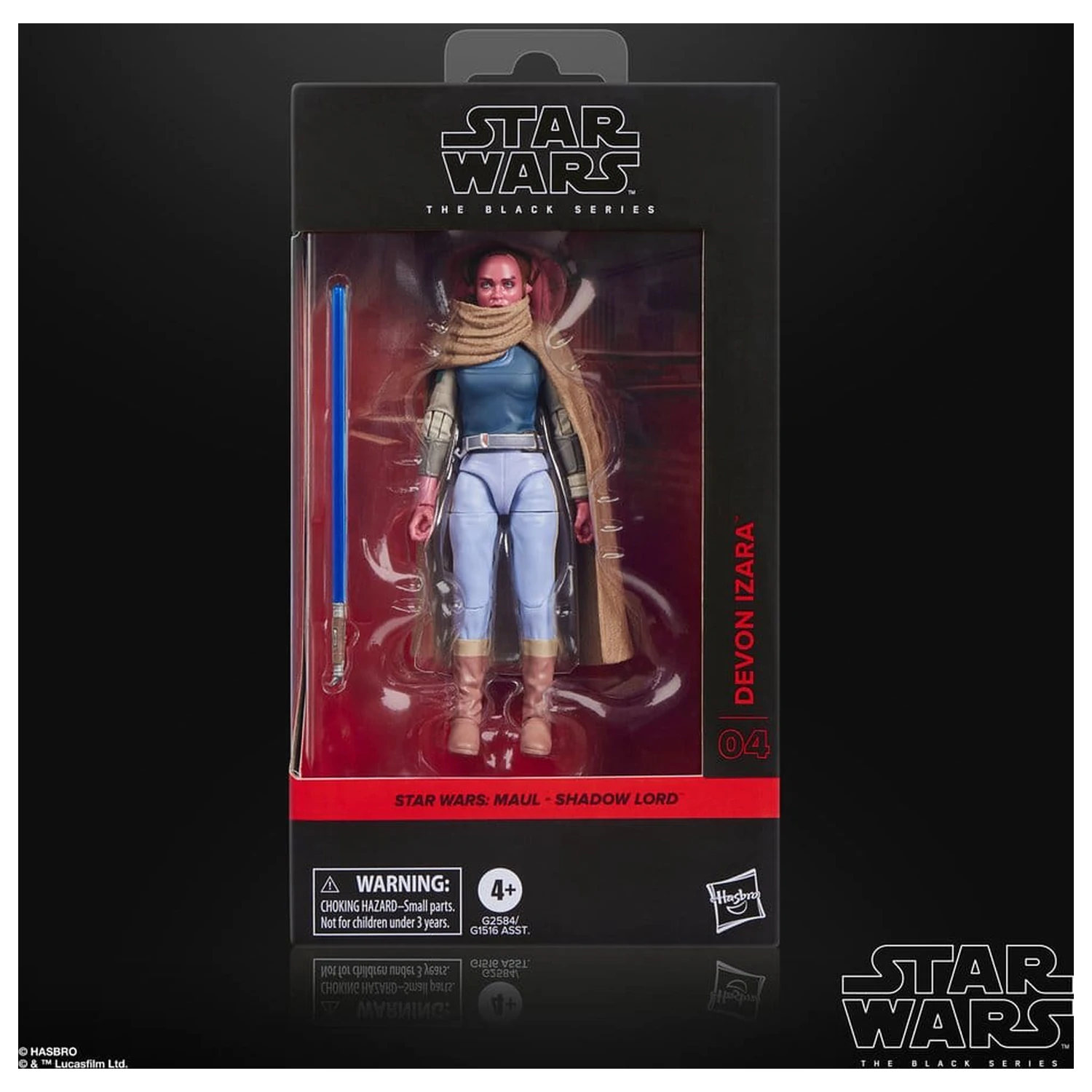 Star Wars: Maul - Shadow Lord Black Series akcijska figura Devon Izara 15 cm fotografija izdelka