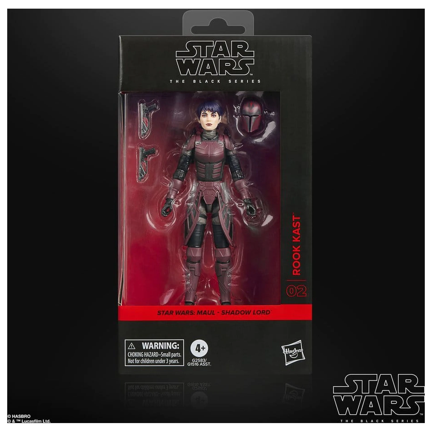 Star Wars: Maul - Shadow Lord Black Series Akcijska figura Rook Kast 15 cm fotografija izdelka