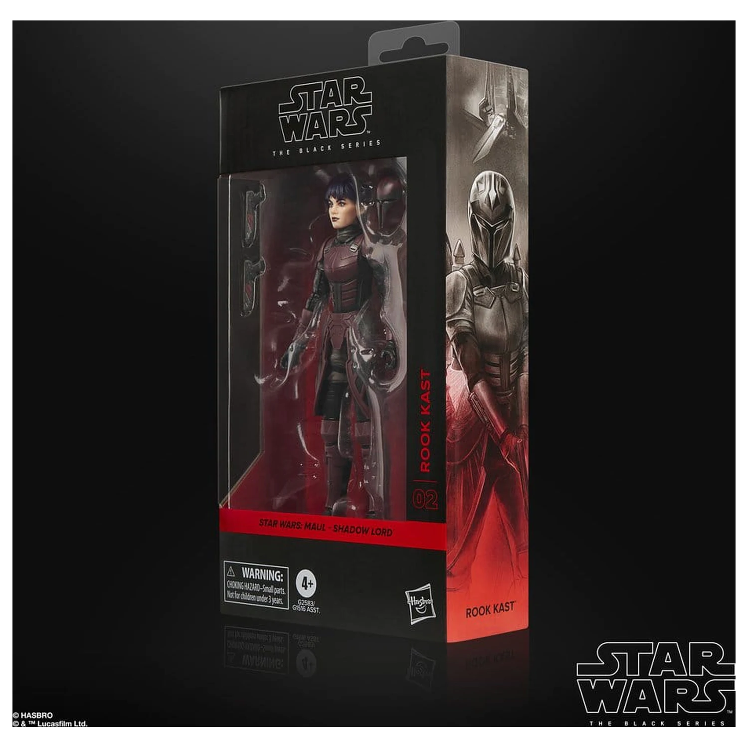 Star Wars: Maul - Shadow Lord Black Series Akcijska figura Rook Kast 15 cm fotografija izdelka