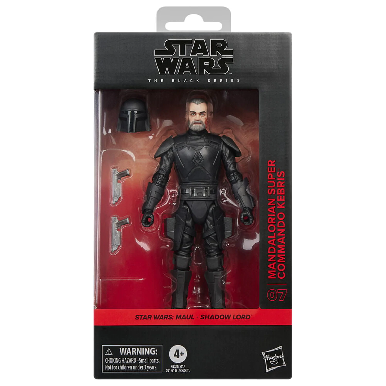 Star Wars Maul - Shadow Lord Mandalorian Super Commando Kebris figura 15cm fotografija izdelka