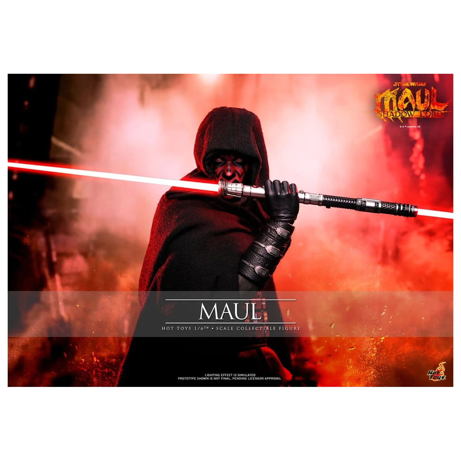 Star Wars: Maul - Shadow Lord Television Masterpiece Akcijska figura 1/6 Maul 29 cm fotografija izdelka